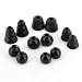 MEElectronics M6-BK-MEE Sport Noise-Isolating In-Ear Headphones with Memory Wire (Black)