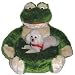 My Lucky Dog BedPals Pet Bed, Fabian the Frog