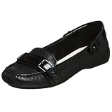  : Nine West Women's Tedesco Flat,Black,7 M US