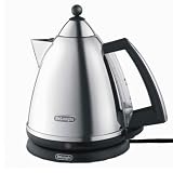 De'Longhi Argento KBX3016.C Jug Kettle, 3kW, Polished Steel
