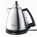 De'Longhi Argento KBX3016.C Jug Kettle, 3kW, Polished Steel