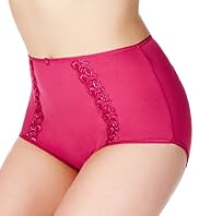 High Rise Floral Embroidered Lace Full Briefs