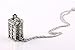 Dr Mysterious Necklace New Classic Ancient Silver Doctor Who Necklace Earring Tardis Pendant (Silver Pendant)