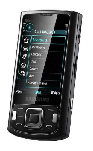 Samsung i8510 INNOV8 Unlocked Phone with 8 GB, 8 MP Camera, International 3G, GPS, Wi-Fi, and MicroSD Slot--International Version No Warranty (Black)