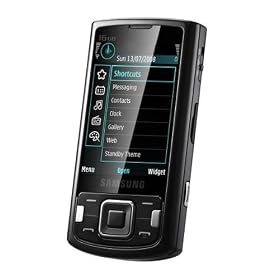 Samsung i8510 INNOV8 Unlocked Phone with 8 GB, 8 MP Camera, International 3G, GPS, Wi-Fi, and MicroSD Slot--International Version with No Warranty (Black)