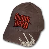 Guitar Hero Rock Band Hat - Brown Name Logo Adjustable Baseball Cap