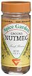 Spice Garden Nutmeg, Ground, 2-Ounce Glass Jars (Pack of 6)