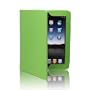 SAVEICON PU Folio Leather Case Cover with Built-in Stand for Apple iPad 1 1st Generation-Green