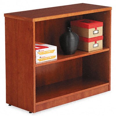 Verona Veneer Series Bookcase, 2 Shelves, 36w x 14