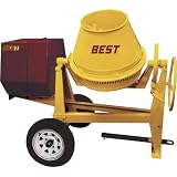 Best Construction Equipment Cement Mixer With Ventilated Cowls - 6 Cubic Ft., 5.5 HP