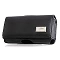 CALLME Quertasche G�rteltasche PLATINUM #6 Schwarz zu Apple iPhone 2G, 3G, 3GS, 4, 4S, HTC Legend (A6363), Magic, LG P500 Optimus One, Nokia C3-00, E5-00, E71, E72, N8, N97 mini, Samsung GT-I5800 Galaxy 3, GT-I6410 M1 (Vodafone 360), GT-I7500 Galaxy, GT-I8320 H1 (Vodafone 360), SGH-i900 Omnia, Sony Ericsson Satio U1i - Handytasche, Tasche, Etui, Case