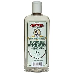 Cucumber Witch Hazel with Aloe Vera 12 Ounces