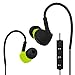 NO Prompt Voice Memory Wire In Ear Backbeat Sport Stereo headset with IPX4 Water-proof and for iPhone Android Black