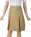 Cotton Box Pleated Skirt