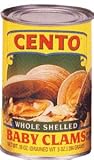 Cento Whole Shelled Baby Clams 10 oz (284 g)