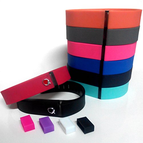 Replacement Bands For Fitbit Flex Only, Dunfire Water Transfer Printing Bands Set With Metal Clasps for Fitbit Flex Activity Tracker/ Wireless Activity Wristbands/ Sleep Wristband/ Sport Bracelet/ Sport Armband