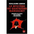 Le Myst�re du Quatri�me Manuscrit : enqu�te au coeur de la s�rie "Mill�nium"