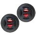 RAIKKO DANCE Double/Stereo Vacuum Speaker -schwarz-, stereo Mini Aktiv Lautsprecher mit Akku, USB Netzteil/Ladeger�t etc. (schwarz, 2 x 3,5 Watt, 3,5mm Klinkenanschluss, gummierte Oberfl�che) f�r iPhone/iPad/iPod/MP3/Laptop/Webpad/Tablet/Notebook uvm.