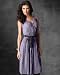 Pleated knit dress