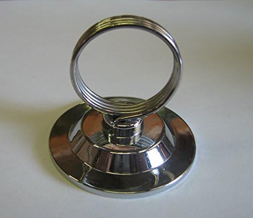 Ring Clip Card Photo Menu Number Wedding Reservation Table Holder Stand New