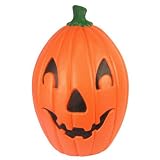 Plastic Halloween Jack-O-Lantern Pumpkin Lawn Ornament Yard Decoration by Union Products: Nearly 2 ft tall ~ Made in the USA