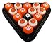 Clemson Tigers Billiard Ball Set NCAA College Athletics Fan Shop Sports Team Merchandise