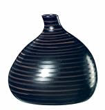 ASA Selection CUBA Vase maron Höhe 23 cm Design Handarbeit