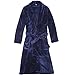WORW Big Boys Solid Robes Bathrobe Robes (Blue, X-large)