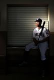 Surprise, AZ - February 28: Texas Rangers Photo Day - David Murphy Photographic Poster Print by Jamie Squire, 16x24