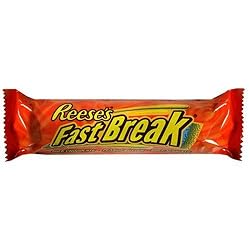 Reese's Fast Break Candy Bar, 2-Ounce Bars (Pack of 36)