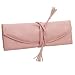 Wolf Design Jewelry Roll, Pink