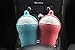 Crusar Plastic Trash Bin Mini Garbage Can for car Pink