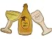 Wine Bottle Cookies 3 Cookies