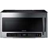 Samsung ME21H706MQS 2.1 Cubic Foot 1100 Watt Over the Range Microwave