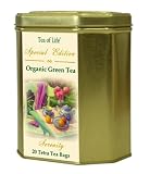 Tea Of Life Special Edition Serenity Blend Flavor, 25-Count Tetra Tea Bag 1.8-Ounce Tins (Pack of 3)