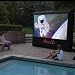 CineBox Outdoor Movie Screen 12' x 7' Theater System - Screen - LCD Projector - DVD Player - Audio Mixer - Speakers