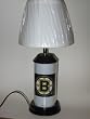 BOSTON BRUINS 17" High VANITY TABLE LAMP / NIGHT LIGHT Base with 3 Way Light Switch Control