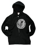 Grenade Spray Men's Hooded Zip Sweatshirt - Black