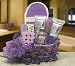 Lavender Spa Gourmet Food Gift Basket