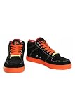 Vlado Spectro 1 Black And Orange High-Top Sneakers