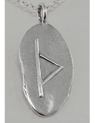 Sterling Silver Runic Symbol for Powerful Protection Made in America
