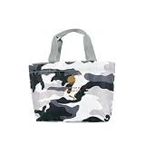 PUMA(プーマ) アイコンズミニショッパー トートバッグ カモ柄 ブラック/ホワイトカモ 869126-03 アイコン