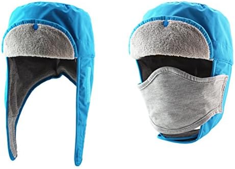 Swaroser Kid's Winter thick Warm Waterproof Hat with Removeable Mask