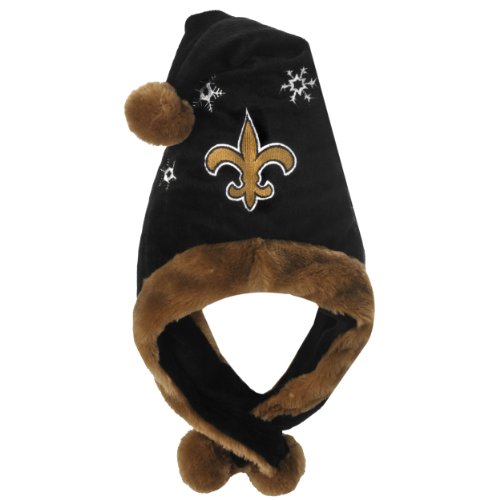 NFL New Orleans Saints Thematic Santa Hat