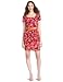 Tiana B Women's Floral Print Jersey Sheath Dress,Floral Print,X-Large