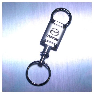 Buy Auto Gold KCVMAZ Stainless Steel Key Chains, Valet Style, Mazda