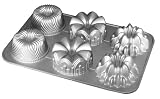 Fat Daddio's Cast Aluminum Noble Variety Baking Pan, Set of Six Petites