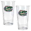 Florida Gators NCAA 2pc Pint Ale Glass Set by Great American Products