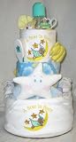 3 Tier A Star is Born Baby Diaper Cake