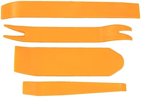 Amautolucky Auto Door Clip Panel Trim Removal Tool Kits for Car Dash Radio Audio Installer Pry Tool 4pcs